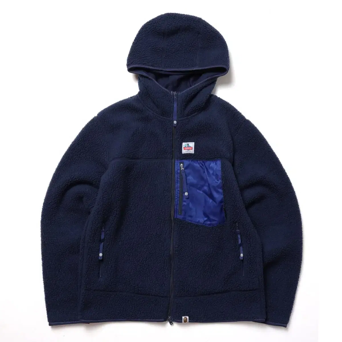 A Bathing Ape Fleece Shaggy Zip Jacket